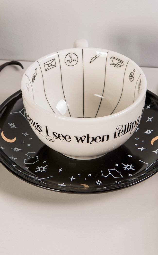 Fortune Telling Teacup-Homewares-Tragic Beautiful