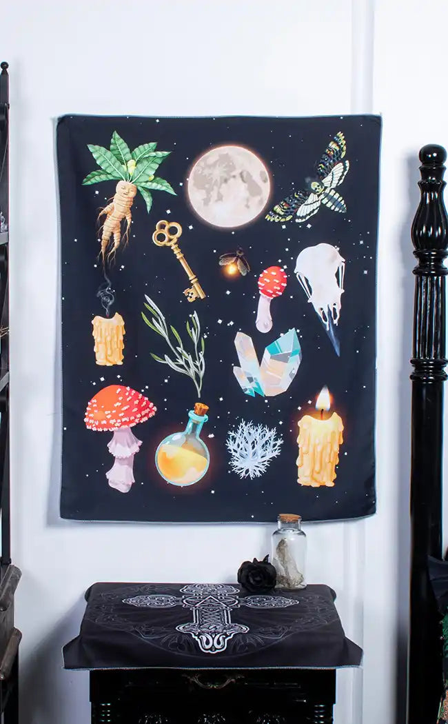 Full Moon Magic Tapestry-Drop Dead Gorgeous-Tragic Beautiful