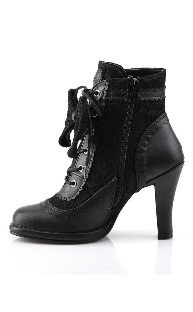 GLAM-200 Black Boots-Demonia-Tragic Beautiful