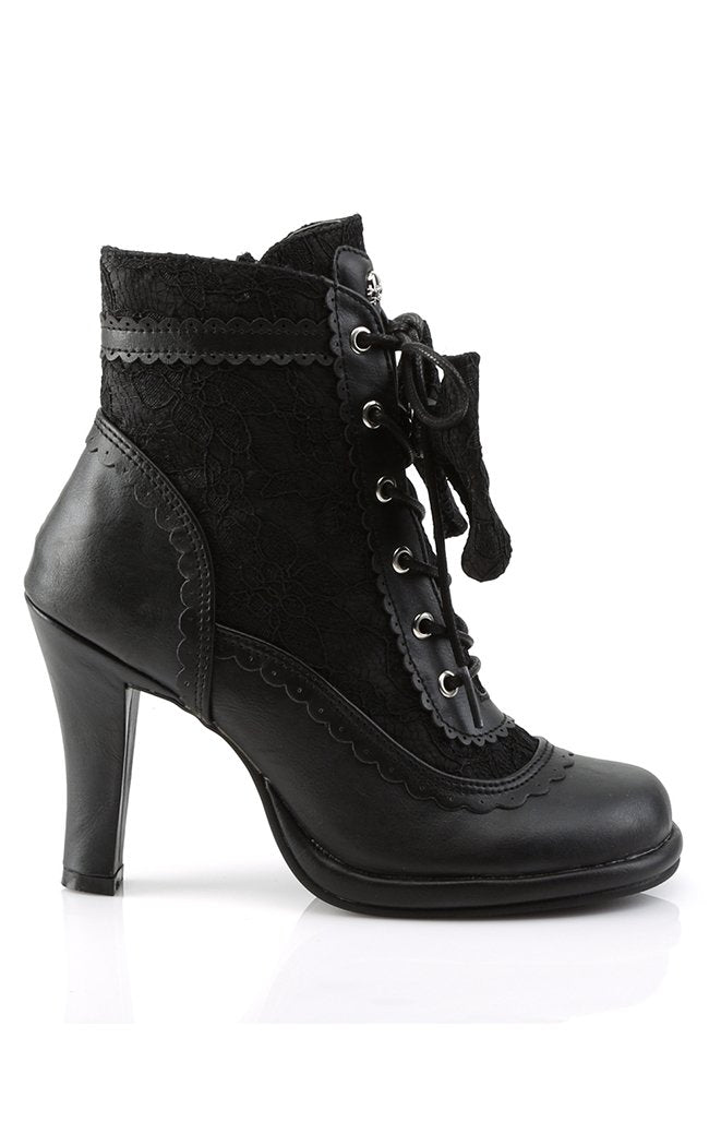 GLAM-200 Black Boots-Demonia-Tragic Beautiful