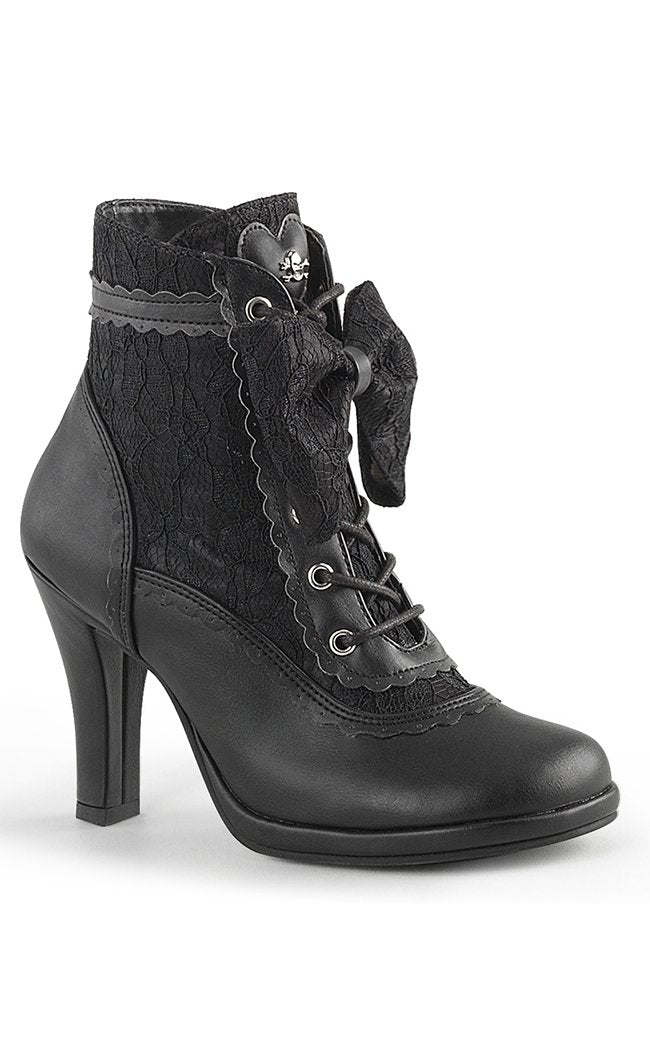 GLAM-200 Black Boots-Demonia-Tragic Beautiful