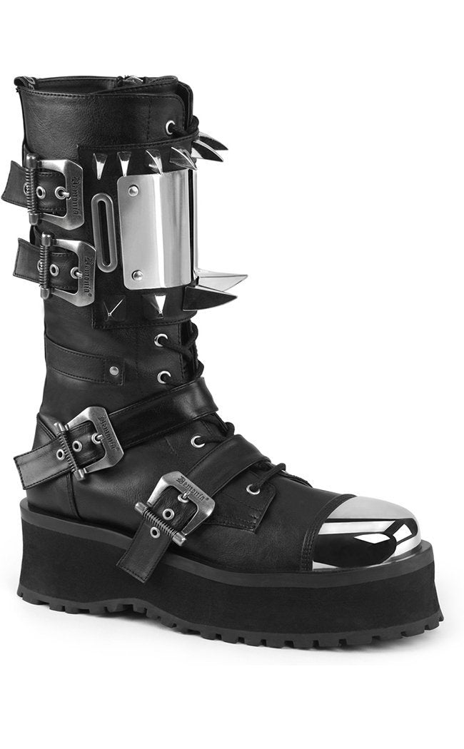 GRAVEDIGGER-250 Vegan Boots-Demonia-Tragic Beautiful