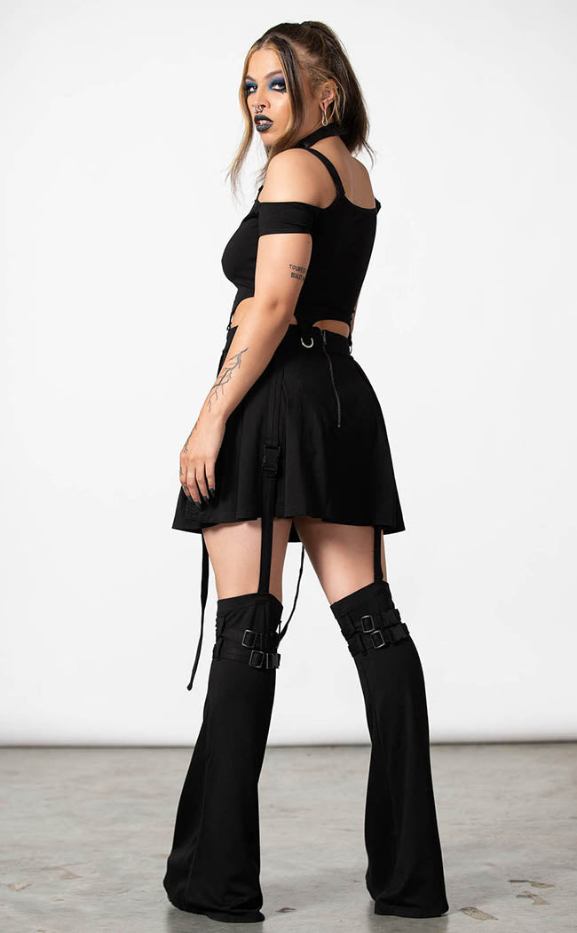 Hacked Detachable Skirt-Killstar-Tragic Beautiful