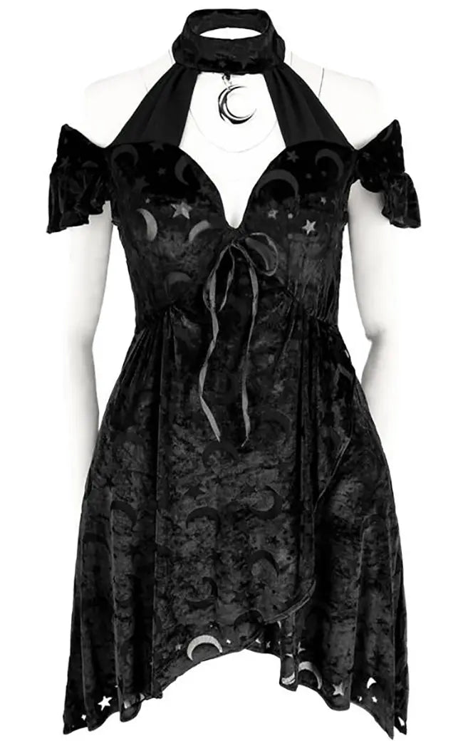 casual goth dress Heart of the Moon Dress | Restyle Australia