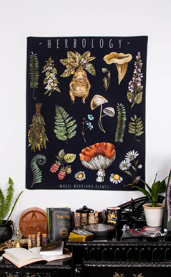 Herbology Tapestry-Drop Dead Gorgeous-Tragic Beautiful