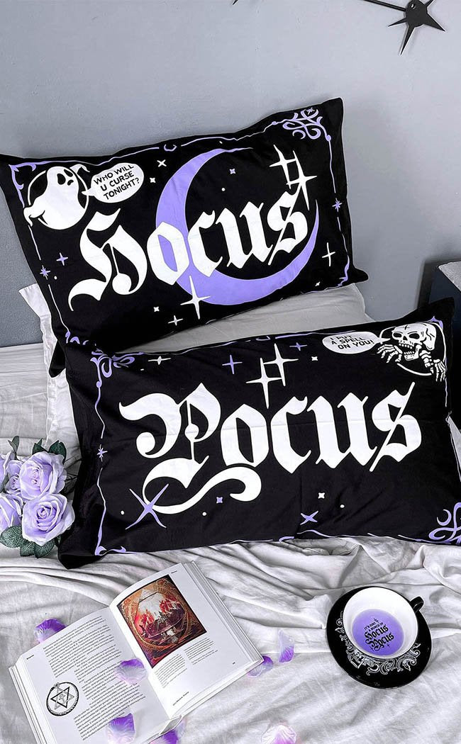 Hocus Pocus Pillow Cases Killstar Australia Witchy Goth Homewares