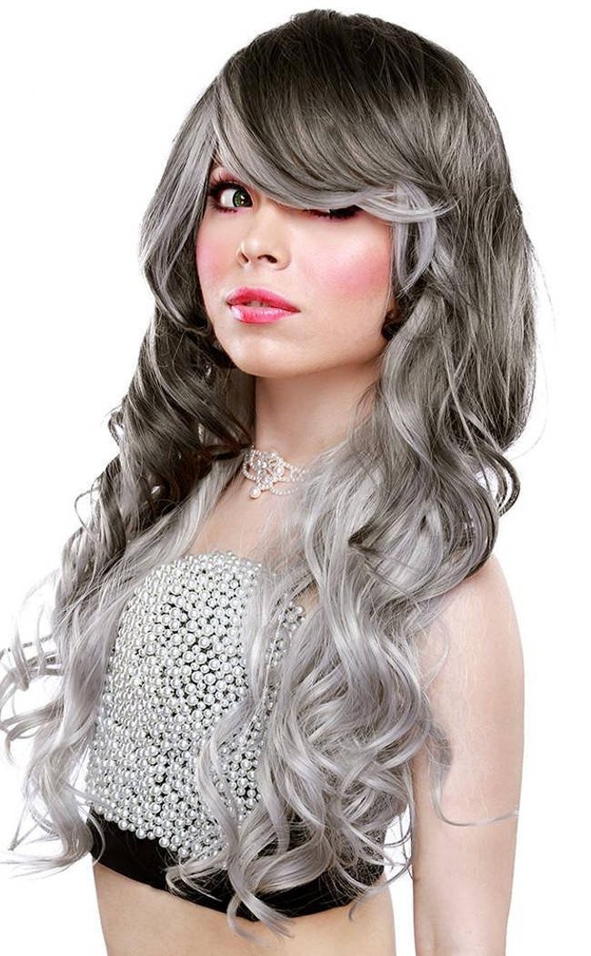 Isla Grey & Silver Wig-Rockstar Wigs-Tragic Beautiful