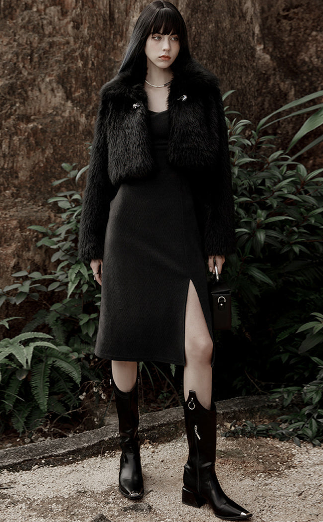 Jinxed Slip Dress-Punk Rave-Tragic Beautiful