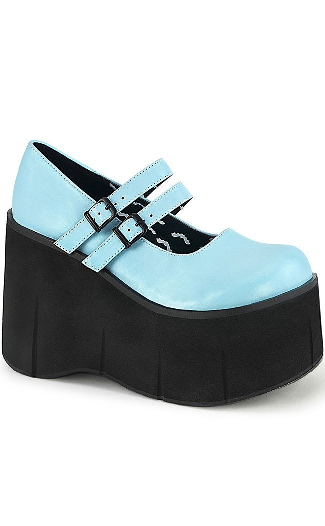 KERA-08 Baby Blue Mary Janes-Demonia-Tragic Beautiful