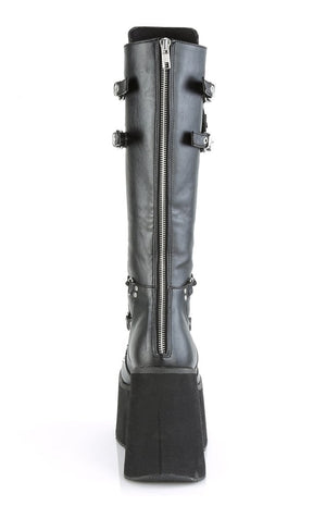 Kera-200 Knee High Platform Boots-Demonia-Tragic Beautiful