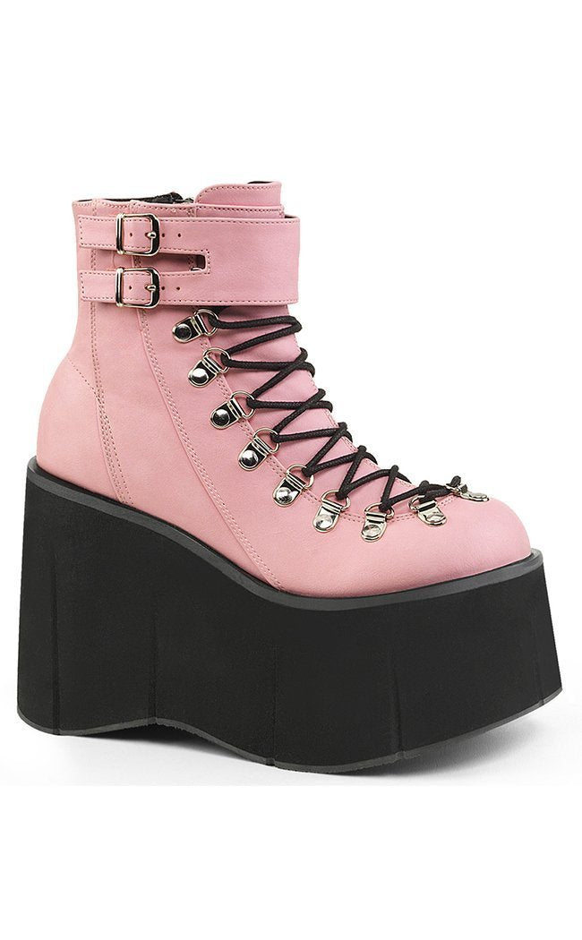 KERA-21 Baby Pink Boots-Demonia-Tragic Beautiful