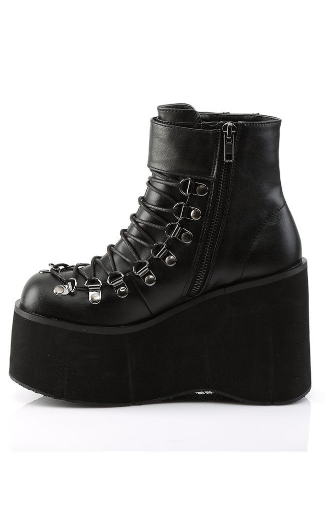 KERA-21 Black Boots-Demonia-Tragic Beautiful