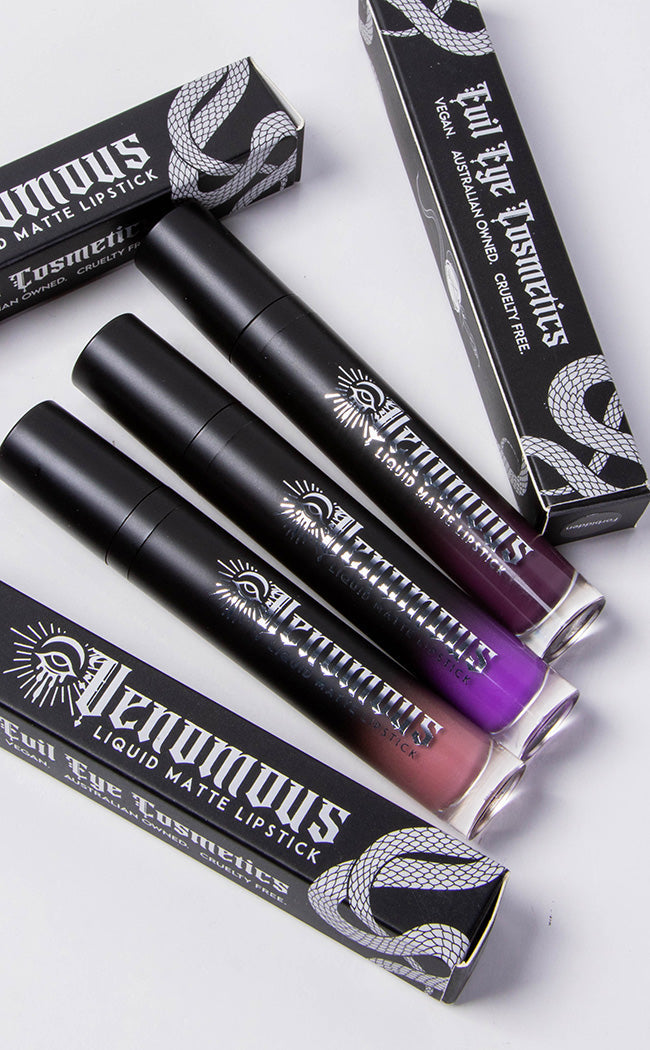 Love Spell | Bright Purple Matte Lipstick-Evil Eye Cosmetics-Tragic Beautiful