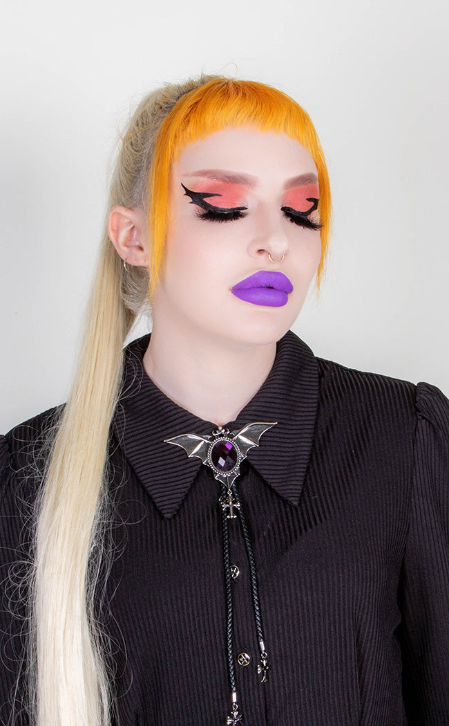 Love Spell | Bright Purple Matte Lipstick-Evil Eye Cosmetics-Tragic Beautiful