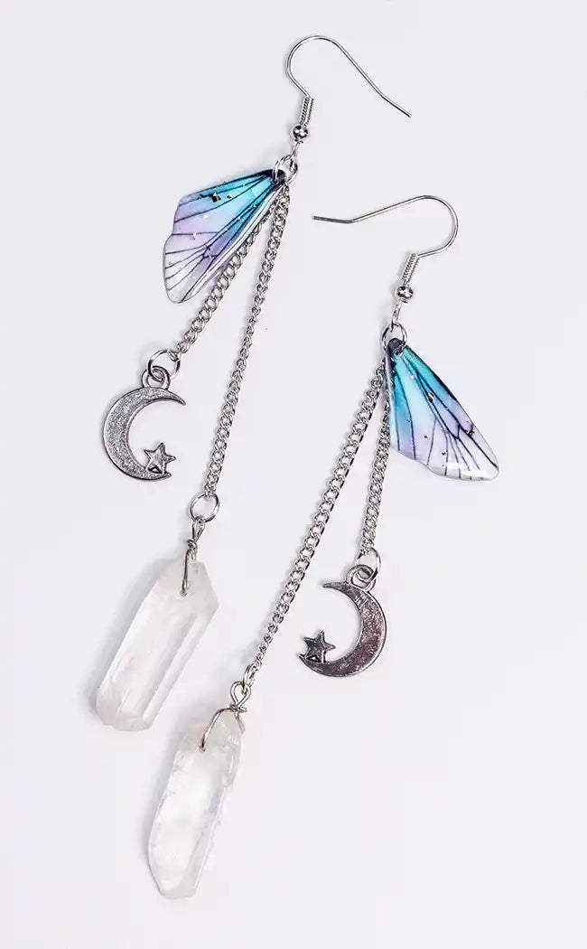 Luna Nymph Earrings-Gothic Jewellery-Tragic Beautiful