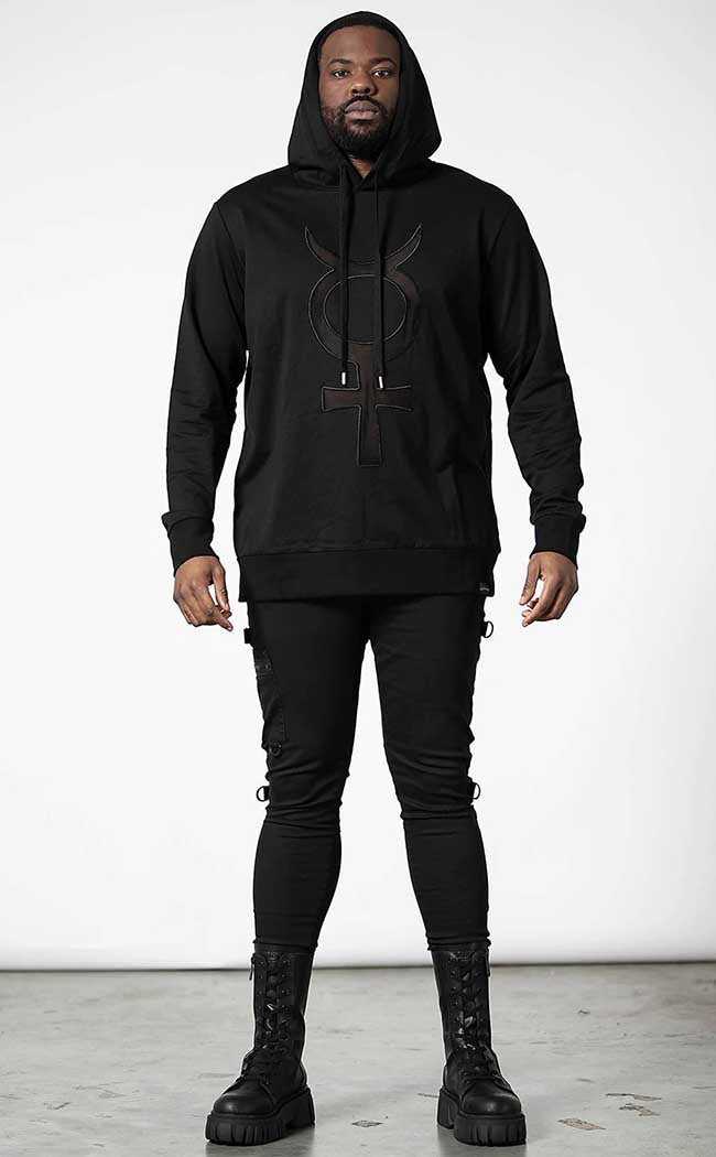 Mercury Rising Pull-Over Hoodie-Killstar-Tragic Beautiful