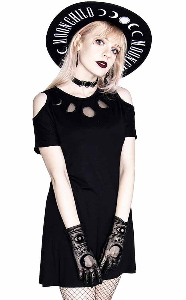 Moon Phases Oversized Tunic Dress-Restyle-Tragic Beautiful