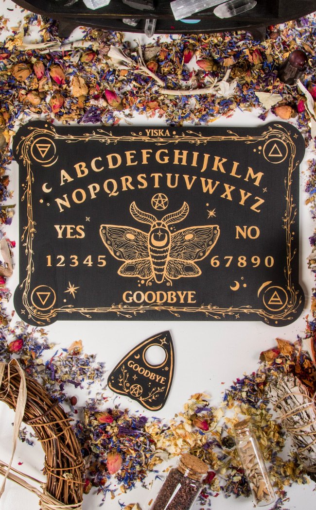 Moth Spirit Board & Planchette Set-Yiska-Tragic Beautiful