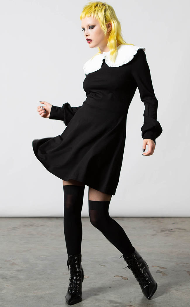 Mystra Collar Dress-Killstar-Tragic Beautiful