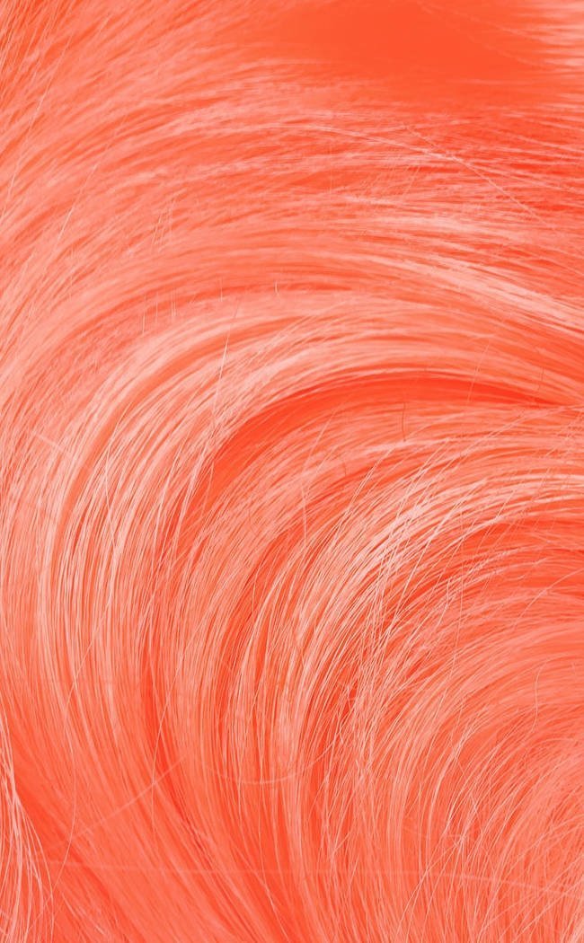 Neon Peach Unicorn Hair Colour-Lime Crime-Tragic Beautiful