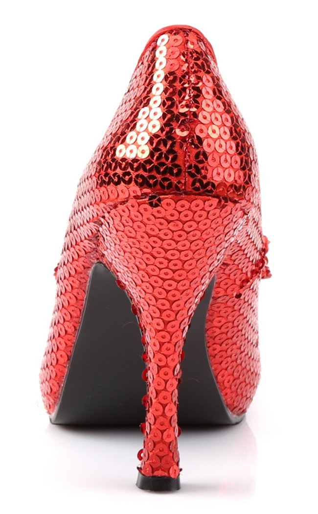 OZ-06 Red Sequins Heels-Funtasma-Tragic Beautiful