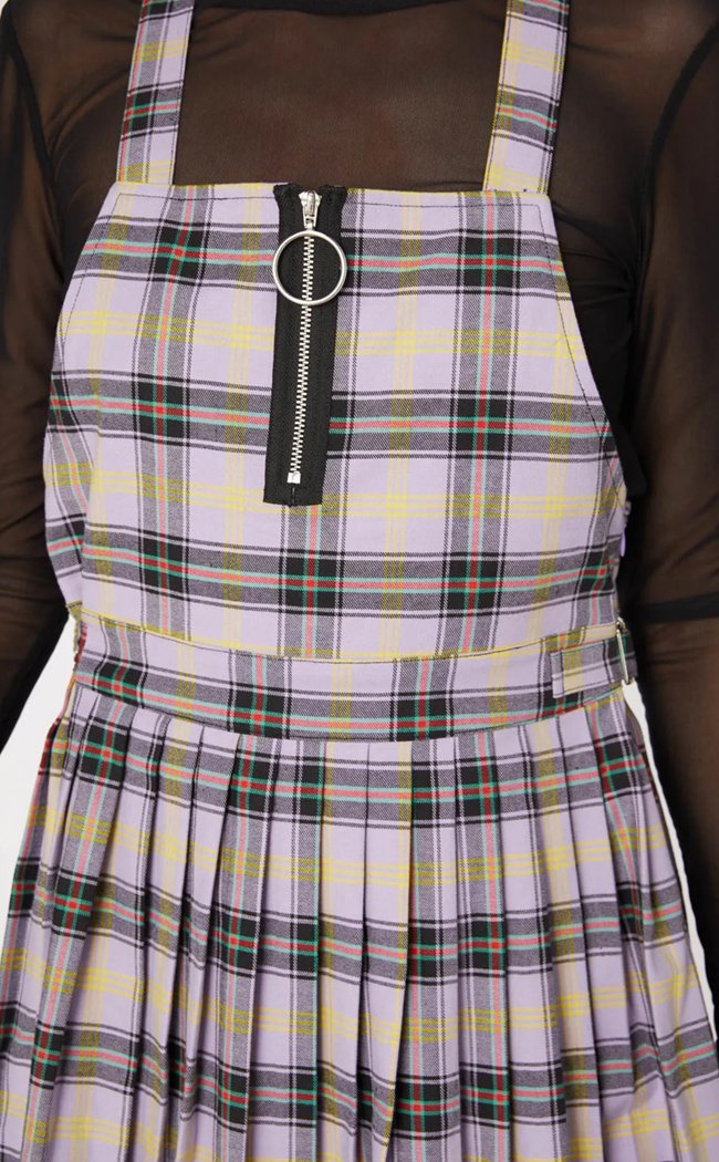 Outsider Tartan Pleat Pinny-Dangerfield-Tragic Beautiful