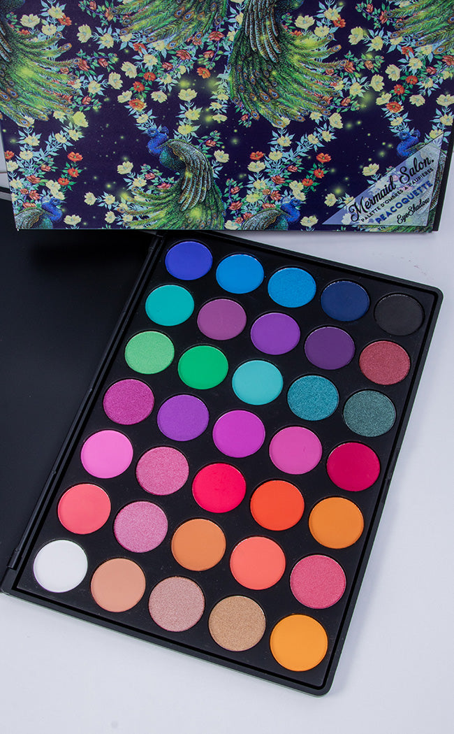 Peacoquette Eyeshadow Palette-Mermaid Salon-Tragic Beautiful