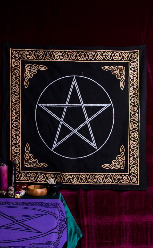 Pentacle Altar Cloth-TB-Tragic Beautiful