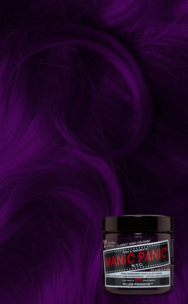 Plum Passion Classic Dye-Manic Panic-Tragic Beautiful