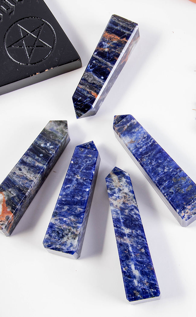 Polished Point | Sodalite-Crystals-Tragic Beautiful