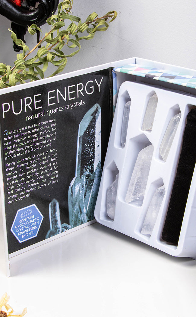 Pure Energy Natural Quartz Crystals-Crystals-Tragic Beautiful