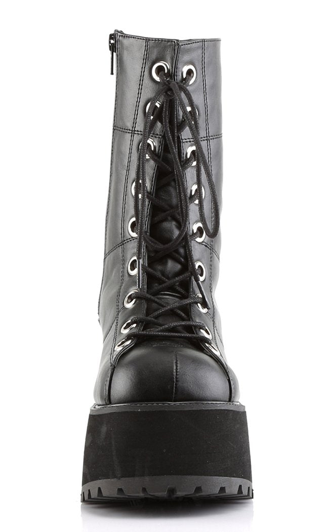 RANGER-301 Black Boots-Demonia-Tragic Beautiful