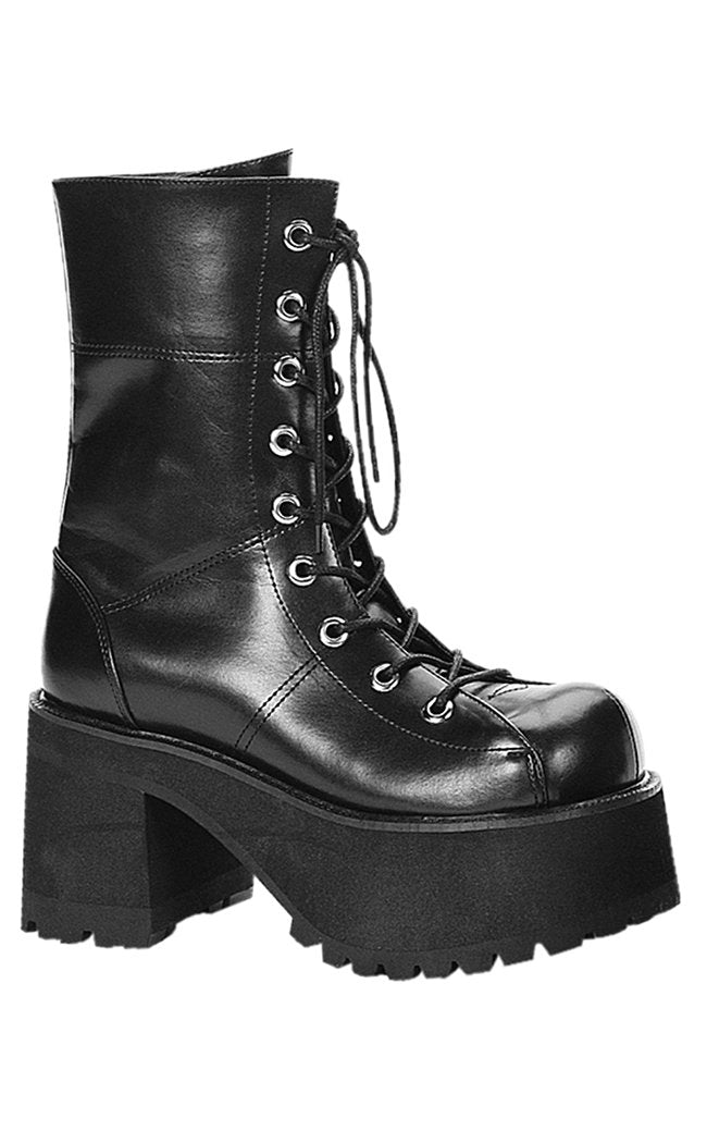 RANGER-301 Black Boots-Demonia-Tragic Beautiful