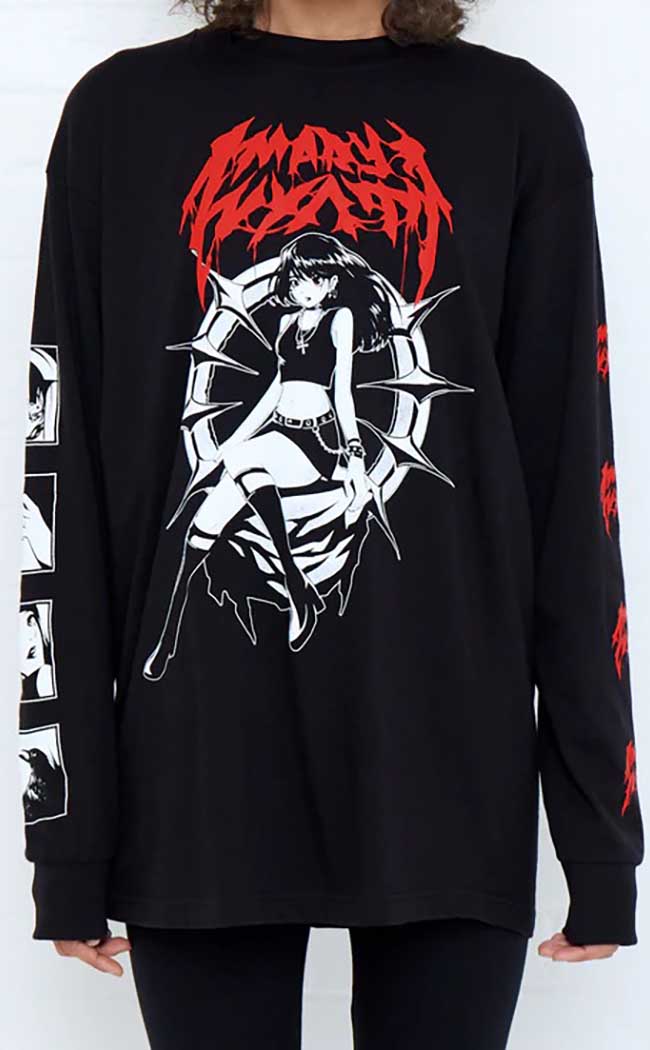 Ren Long Sleeve Tee-Mary Wyatt-Tragic Beautiful