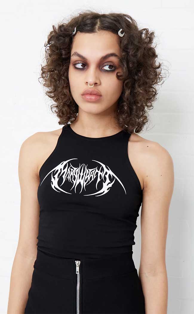 Ripper Moto Vest Top-Mary Wyatt-Tragic Beautiful