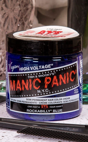 Rockabilly Blue Classic Dye-Manic Panic-Tragic Beautiful
