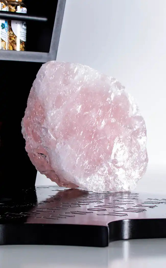 Rose Quartz Crystal Raw Boulder | 500gm - 3kg-Crystals-Tragic Beautiful