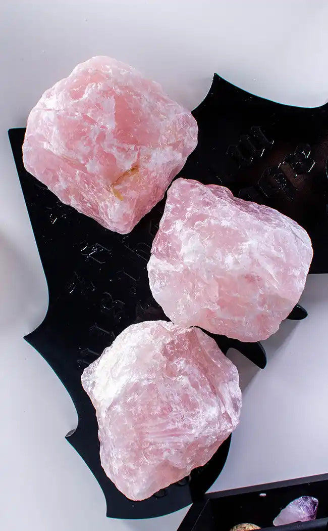 Rose Quartz Crystal Raw Boulder | 500gm - 3kg-Crystals-Tragic Beautiful