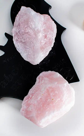Rose Quartz Crystal Raw Boulder | 500gm - 3kg-Crystals-Tragic Beautiful