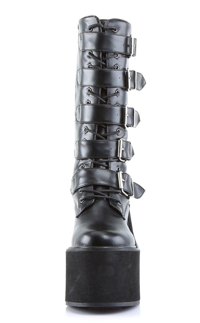 SWING-220 Black Boots-Demonia-Tragic Beautiful