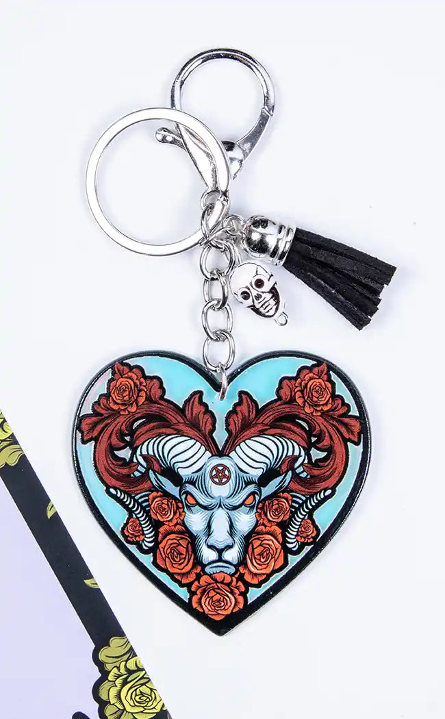 She's The Devil Holographic Keychain-Sellma Soul-Tragic Beautiful