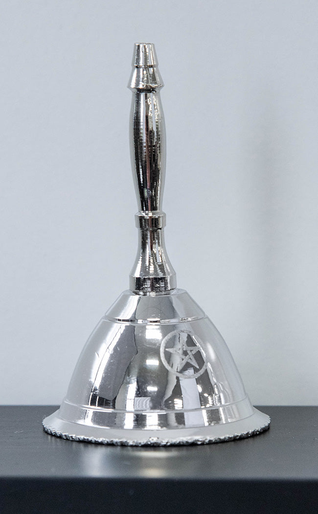 Silver Ritual Bell Pentacle-TB-Tragic Beautiful