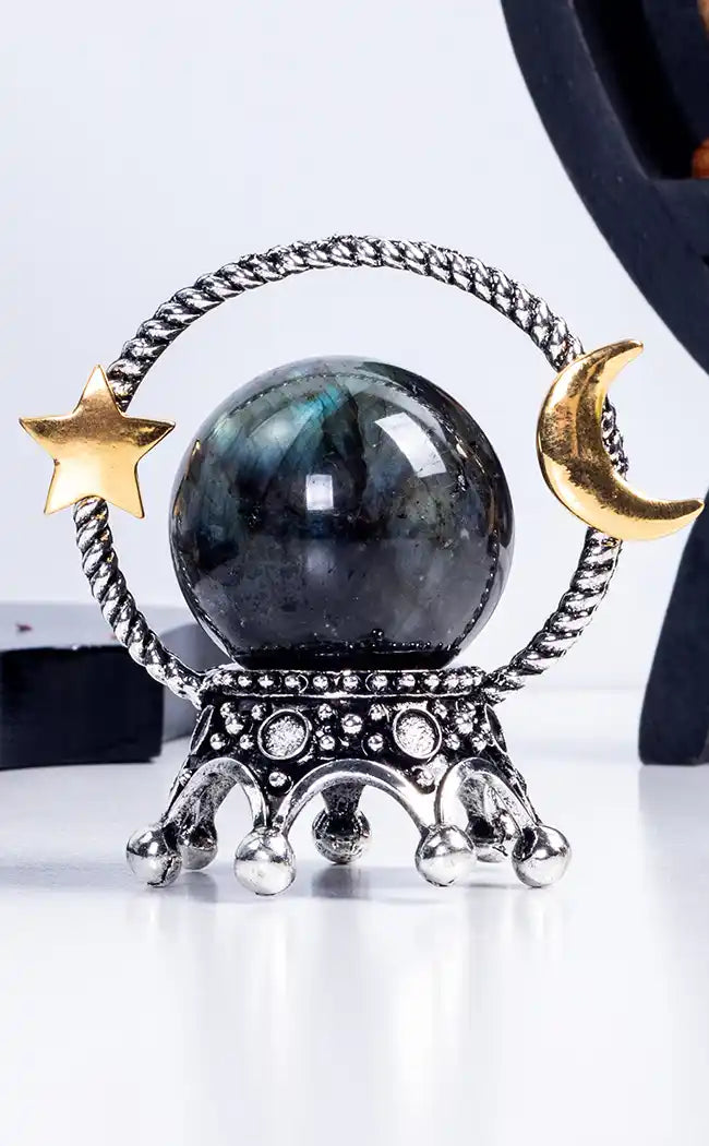 Sky Princess Sphere Display Stand-Crystals-Tragic Beautiful