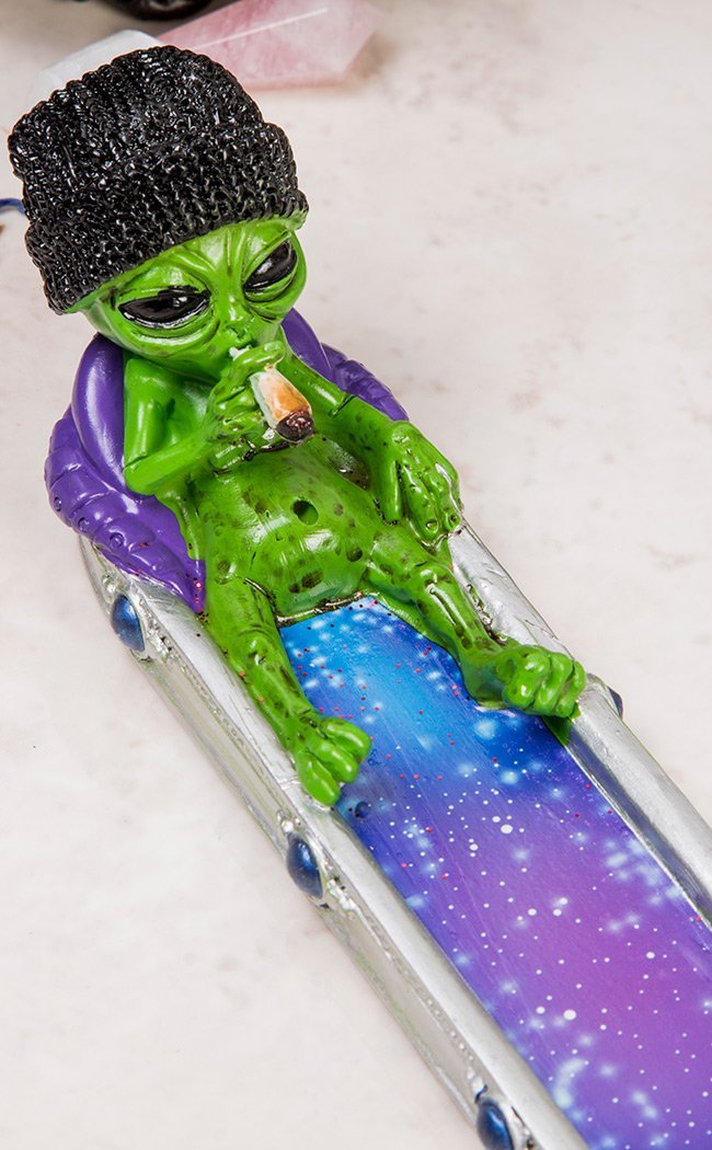 Stoned Alien Incense Burner-420-Tragic Beautiful