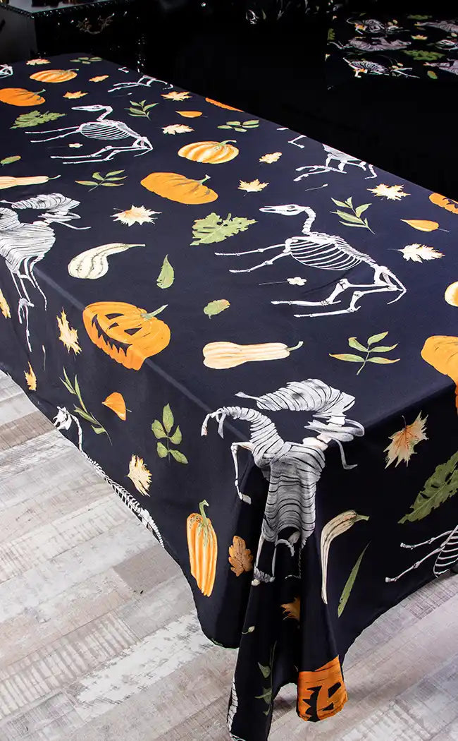 The Harvest and the Horse Tablecloth-The Haunted Mansion-Tragic Beautiful