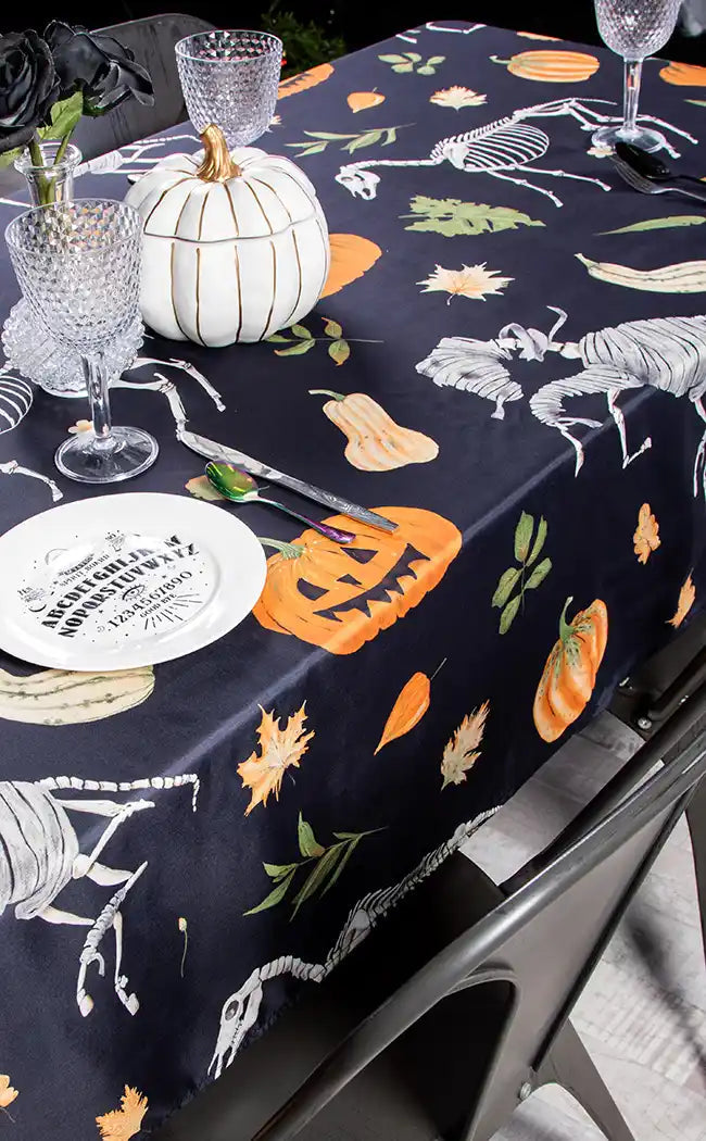 The Harvest and the Horse Tablecloth-The Haunted Mansion-Tragic Beautiful