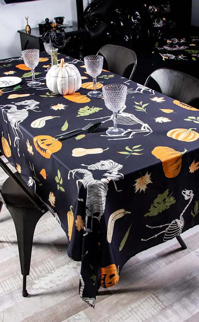 The Harvest and the Horse Tablecloth-The Haunted Mansion-Tragic Beautiful