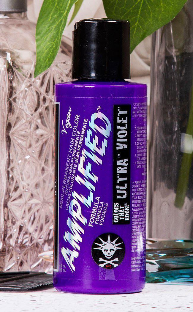 Amplified Ultra Violet Hair Dye-Manic Panic-Tragic Beautiful