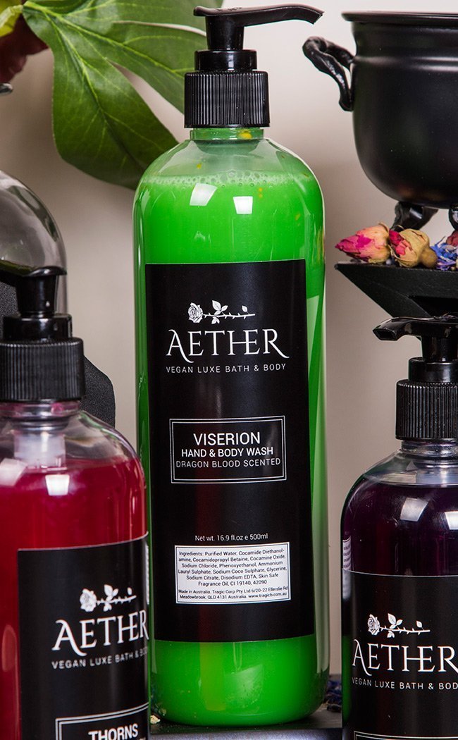 Viserion Dragon's Blood Scented Vegan Body Wash-Aether-Tragic Beautiful