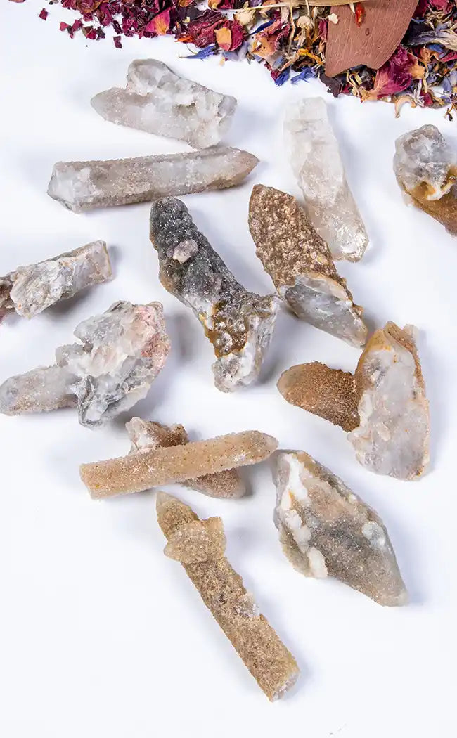 Witch Finger Spirit Quartz Clusters-Crystals-Tragic Beautiful